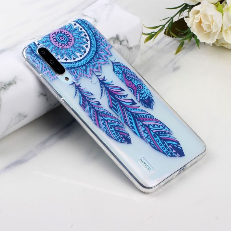 Etui Xiaomi Mi 9 Lite Łapacz Marzy O Niebieskich Piórach