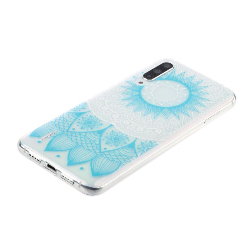 Etui Xiaomi Mi 9 Lite Różowy Przezroczysta Kolorowa Mandala