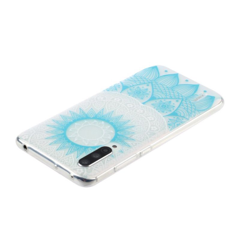 Etui Xiaomi Mi 9 Lite Różowy Przezroczysta Kolorowa Mandala