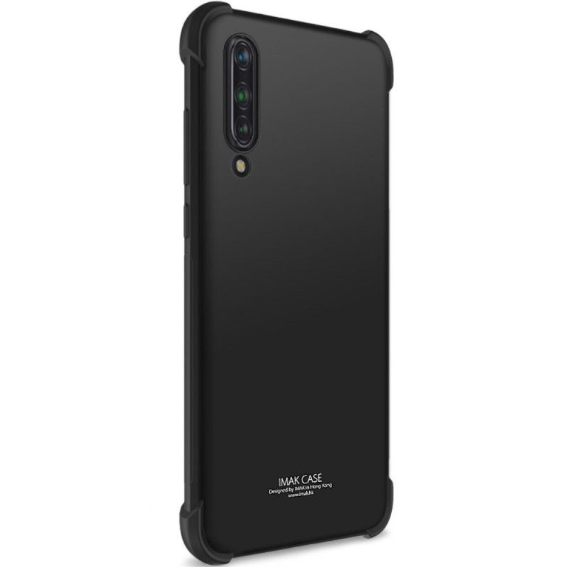 Etui Xiaomi Mi 9 Lite Szary Czarny Z Folią Ekranową Imak