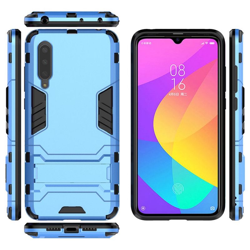 Futerały Xiaomi Mi 9 Lite Szary Czarny Etui na Telefon Ultra Odporny