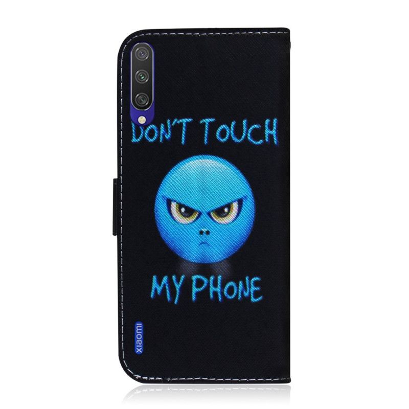 Skórzany Futerał Xiaomi Mi 9 Lite Etui na Telefon Telefon Z Emoji