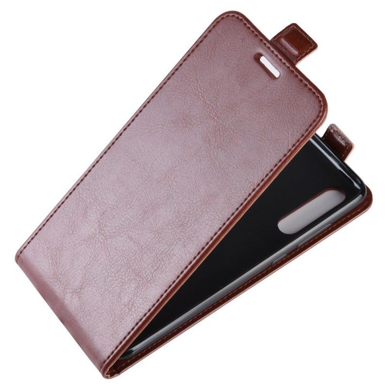 Etui Folio Xiaomi Mi 9 Czerwony Czarny Składanie W Stylu Retro Etui Ochronne