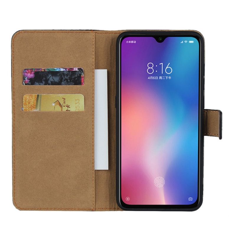 Etui Folio Xiaomi Mi 9 Prawdziwa Skóra Więcej