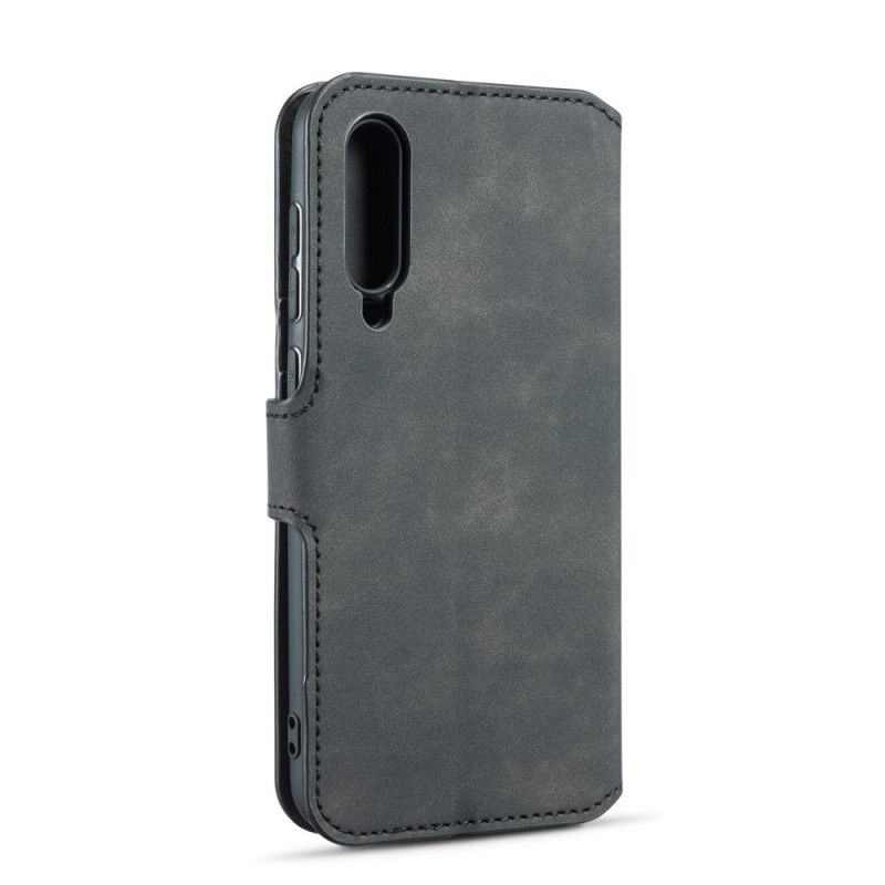 Etui Folio Xiaomi Mi 9 Szary Czarny Retro Dg.Ming Etui Ochronne