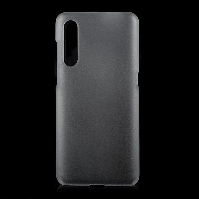 Etui Xiaomi Mi 9 Przezroczysty Czarny Klasyczny Sztywny