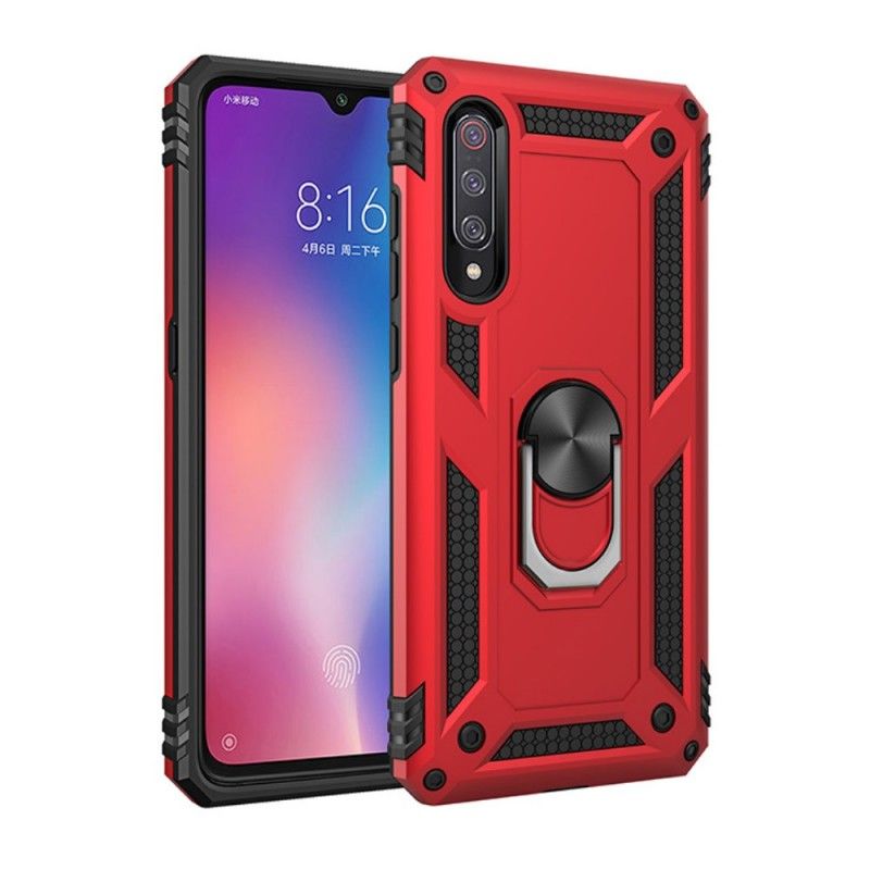 Etui Xiaomi Mi 9 Różowe Złoto Pierścień Premium