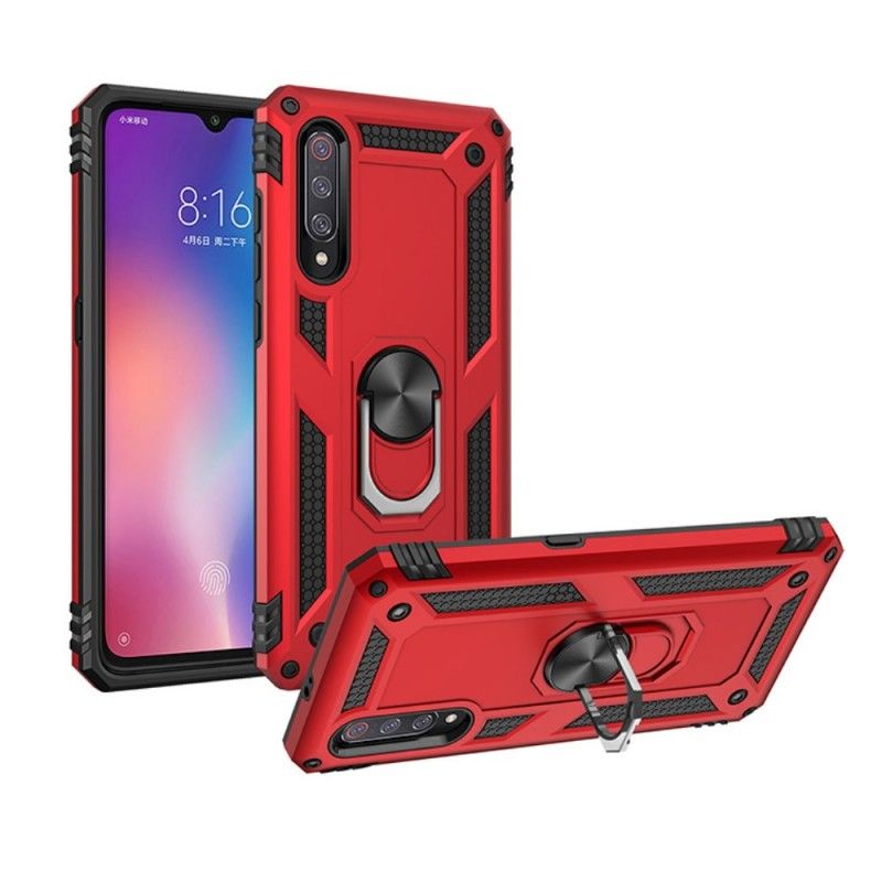 Etui Xiaomi Mi 9 Różowe Złoto Pierścień Premium