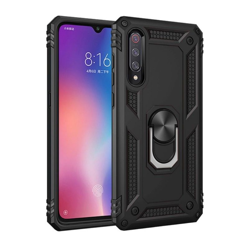 Etui Xiaomi Mi 9 Różowe Złoto Pierścień Premium