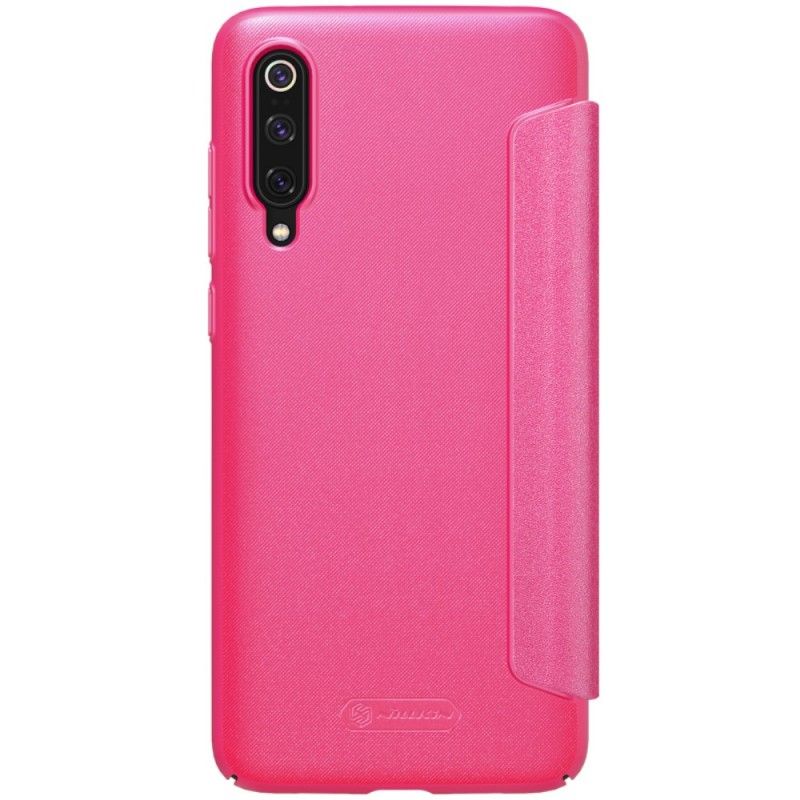 Flip Kotelot Xiaomi Mi 9 Złoto Magenta Etui na Telefon Nillkin