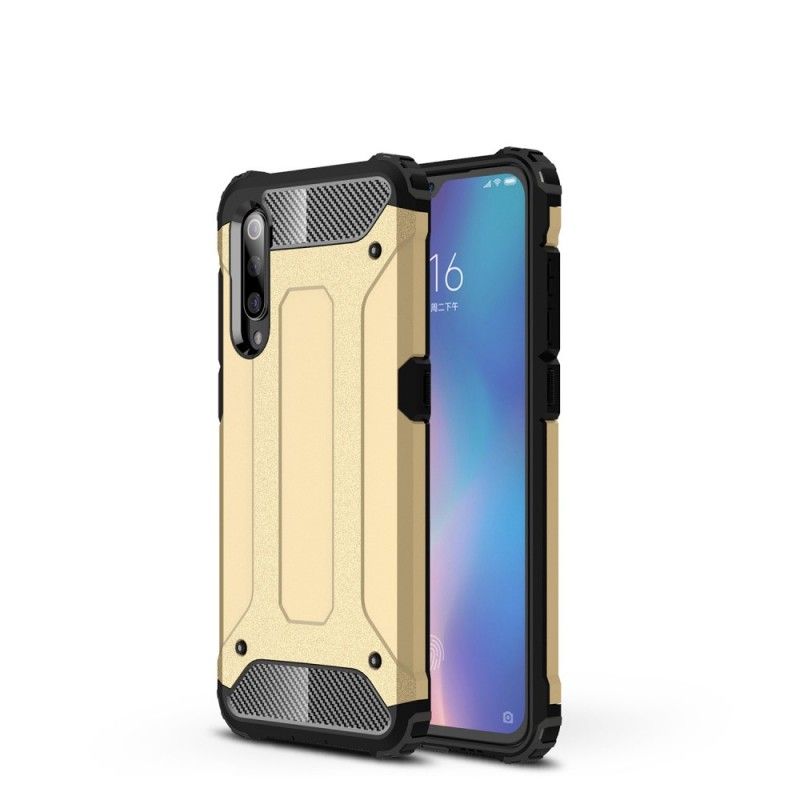 Futerały Xiaomi Mi 9 Biały Czarny Etui na Telefon Ocalały