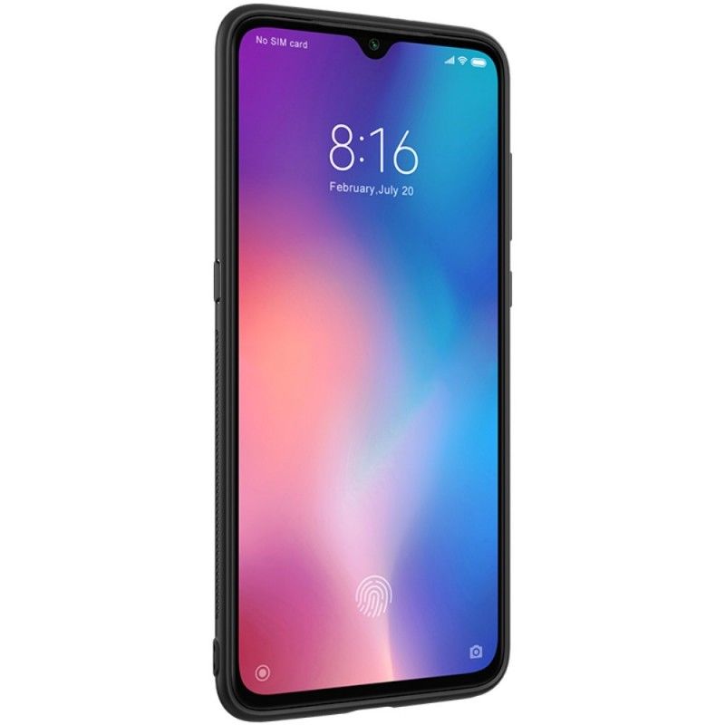 Futerały Xiaomi Mi 9 Czarny Etui na Telefon Olśniewający Nillkin