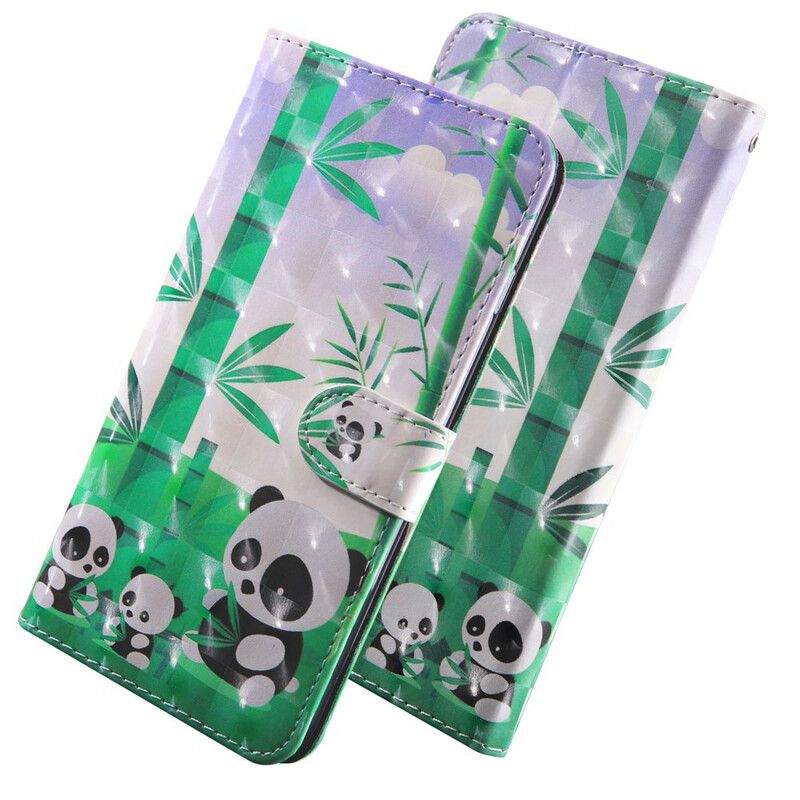 Etui Folio Do Iphone 13 Mini Lekkie Pandy Punktowe