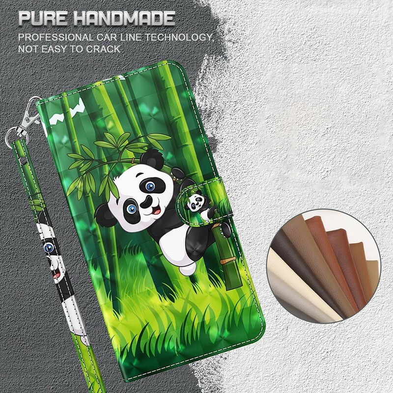 Etui Folio Do Iphone 13 Mini Panda I Bambus