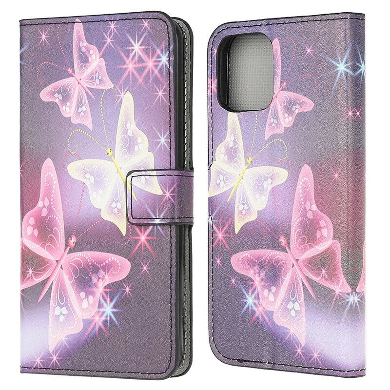 Etui Folio Do Iphone 13 Mini Szalone Motyle