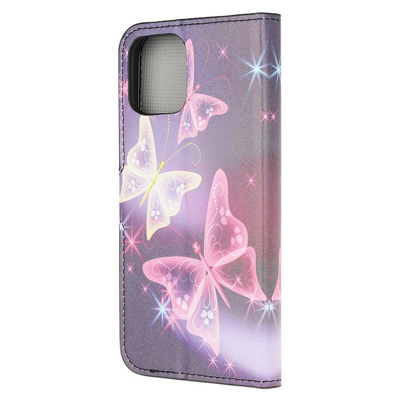 Etui Folio Do Iphone 13 Mini Szalone Motyle