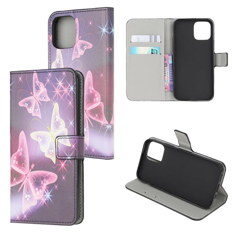 Etui Folio Do Iphone 13 Mini Szalone Motyle