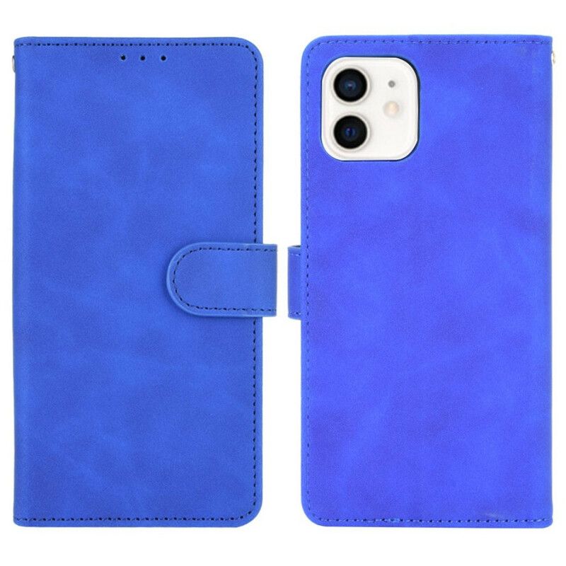 Etui Folio Iphone 13 Mini Dotyk Skóry Etui Ochronne