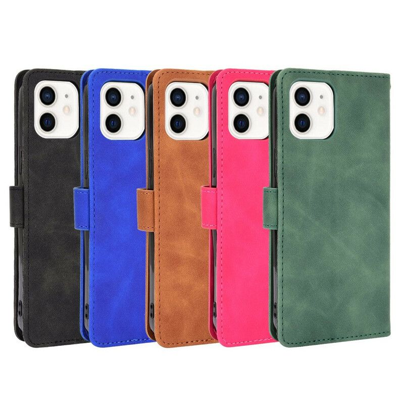 Etui Folio Iphone 13 Mini Dotyk Skóry Etui Ochronne