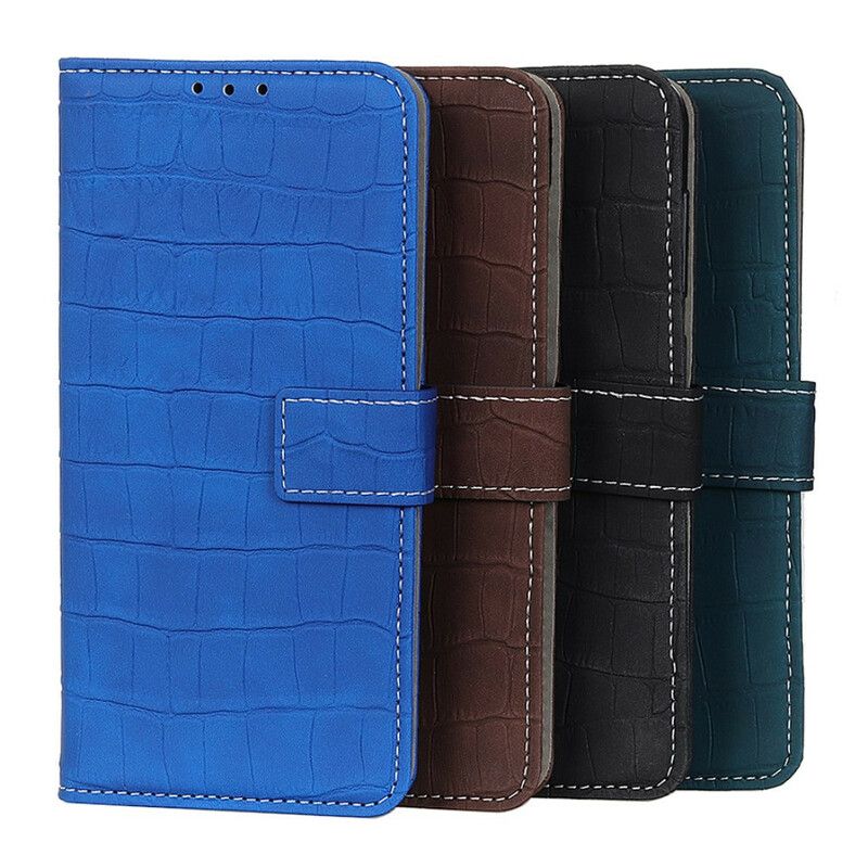 Etui Folio Iphone 13 Mini Moc Krokodyla Etui Ochronne