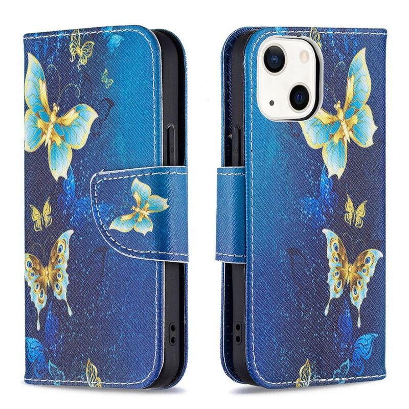 Etui Folio Iphone 13 Mini Motyle Królowie