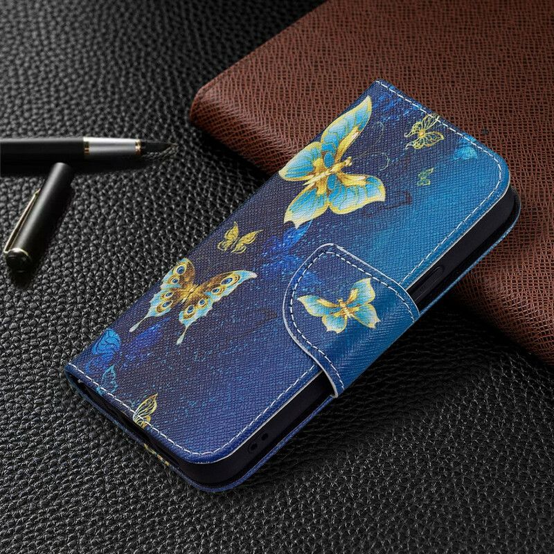 Etui Folio Iphone 13 Mini Motyle Królowie