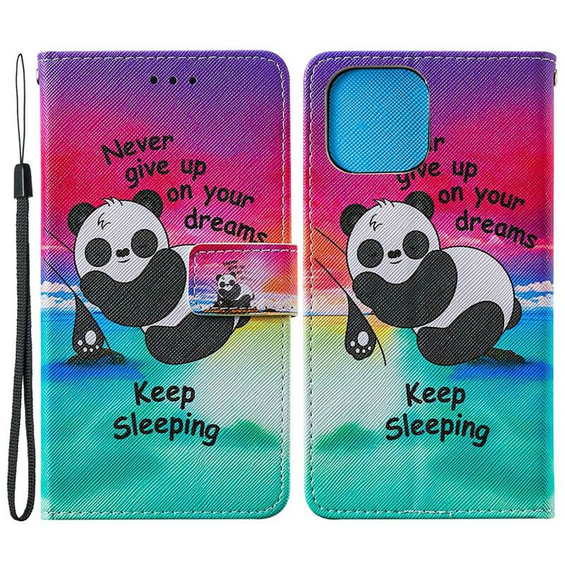 Etui Folio Iphone 13 Mini Śpij Dalej