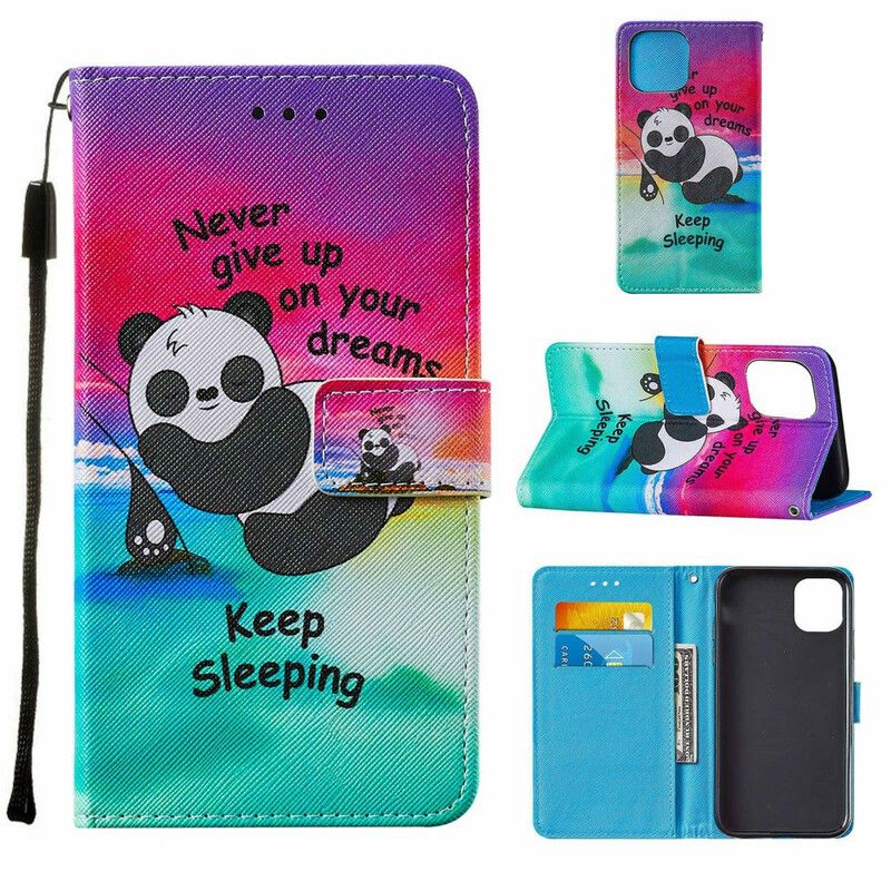 Etui Folio Iphone 13 Mini Śpij Dalej