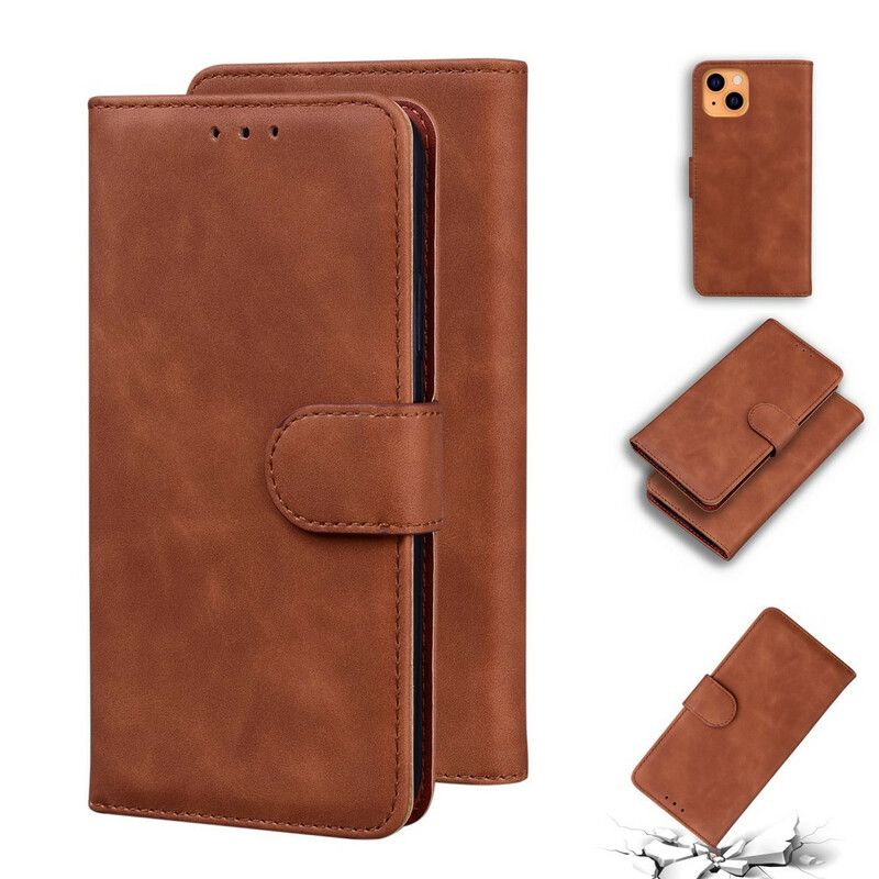 Etui Folio Iphone 13 Mini Styl Skórzany Couture Etui Ochronne