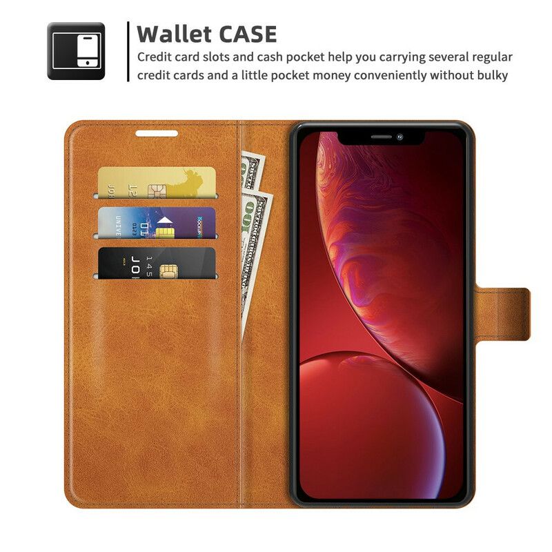 Etui Folio Iphone 13 Mini Styl Skórzany Design Etui Ochronne