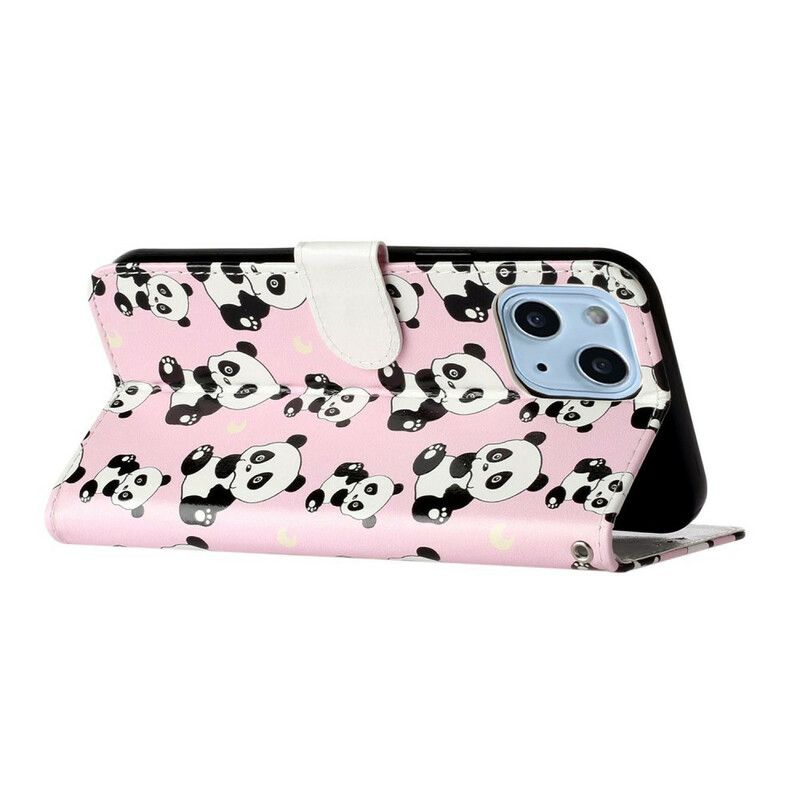 Etui Folio Iphone 13 Mini Wiele Pand Etui Ochronne