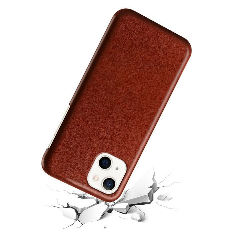 Etui Iphone 13 Mini Efekt Skóry Ksq