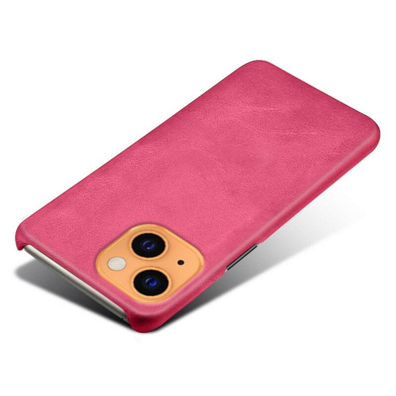 Etui Iphone 13 Mini Efekt Skóry Ksq