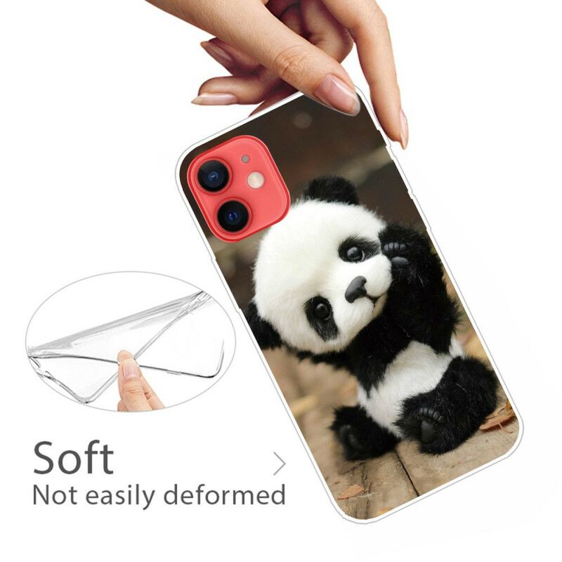 Etui Iphone 13 Mini Elastyczna Panda