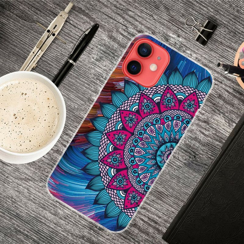 Etui Iphone 13 Mini Kolorowa Mandala