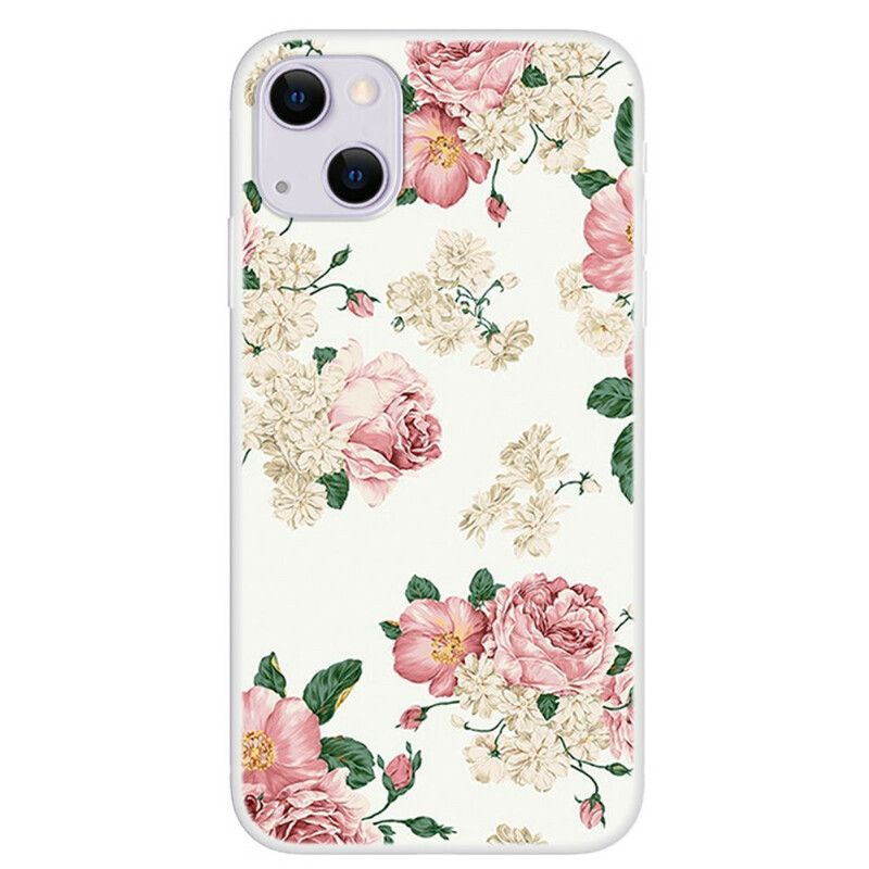 Etui Iphone 13 Mini Kwiaty Wolności Etui Ochronne