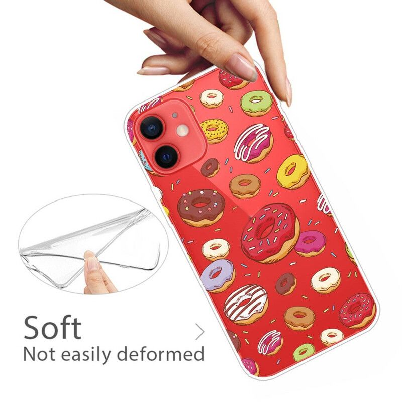 Etui Iphone 13 Mini Miłość Pączki