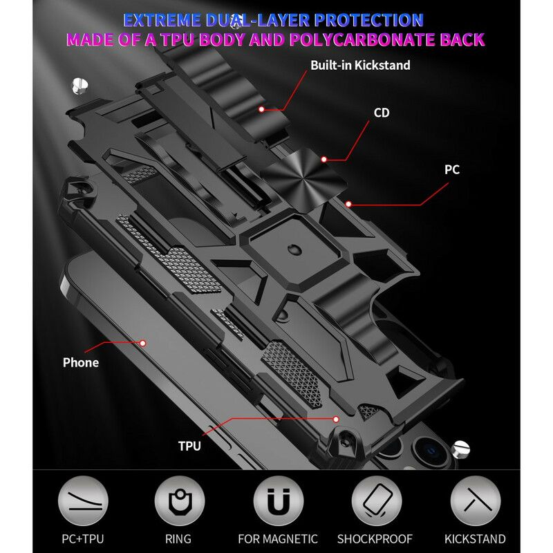 Etui Iphone 13 Mini Odłączany Odporny Wojskowy