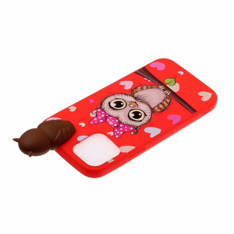 Etui Iphone 13 Mini Panna Sowa 3d