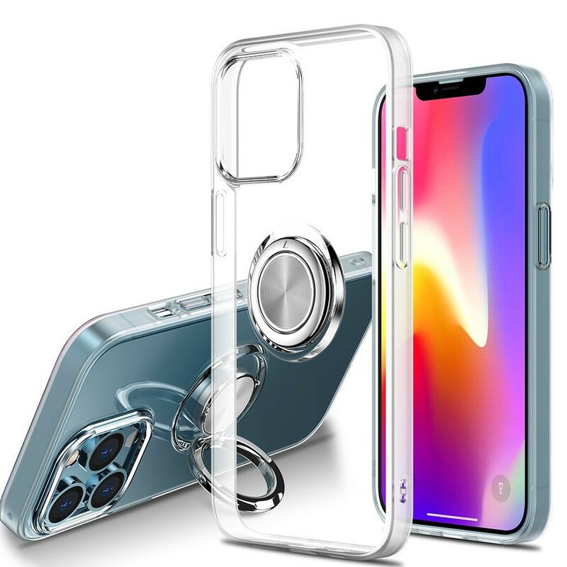 Etui Iphone 13 Mini Przezroczysty Z Pierścieniem Podtrzymującym Etui Ochronne