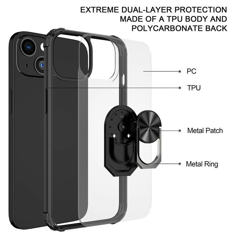 Futerały Iphone 13 Mini Etui Na Telefon Premium Ring Hybrid