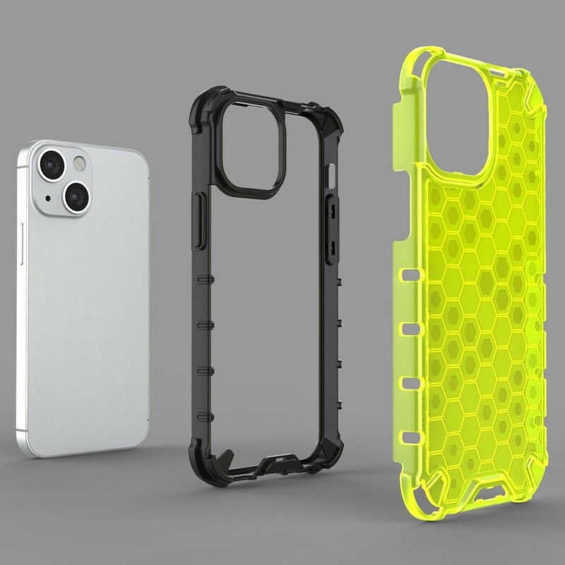 Futerały Iphone 13 Mini Etui Na Telefon Styl Plastra Miodu