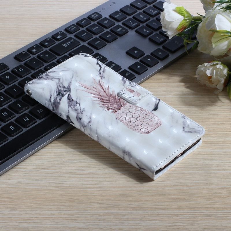 Etui Folio Samsung Galaxy S20 Ultra Ananasowa Plamka Świetlna