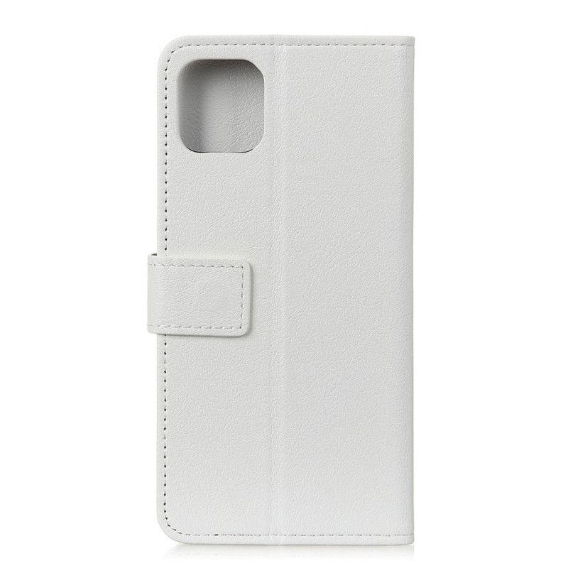 Etui Folio Samsung Galaxy S20 Ultra Biały Czarny Klasyczny