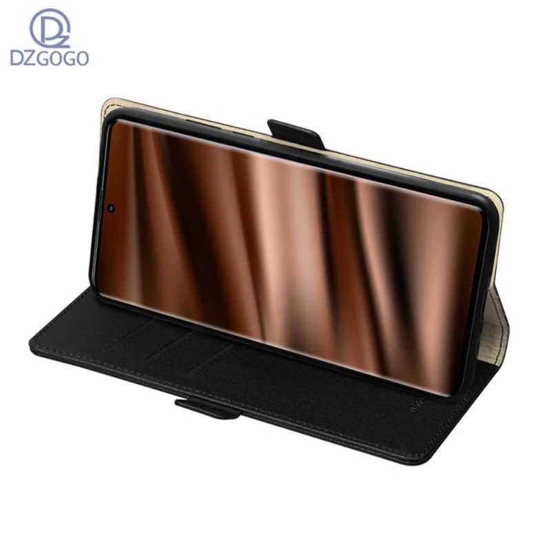 Etui Folio Samsung Galaxy S20 Ultra Czerwony Czarny Seria Dzgogo Milo