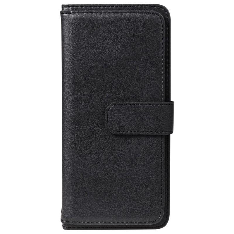 Etui Folio Samsung Galaxy S20 Ultra Granatowy Czarny Wielofunkcyjne Etui Na 10 Kart Etui Ochronne