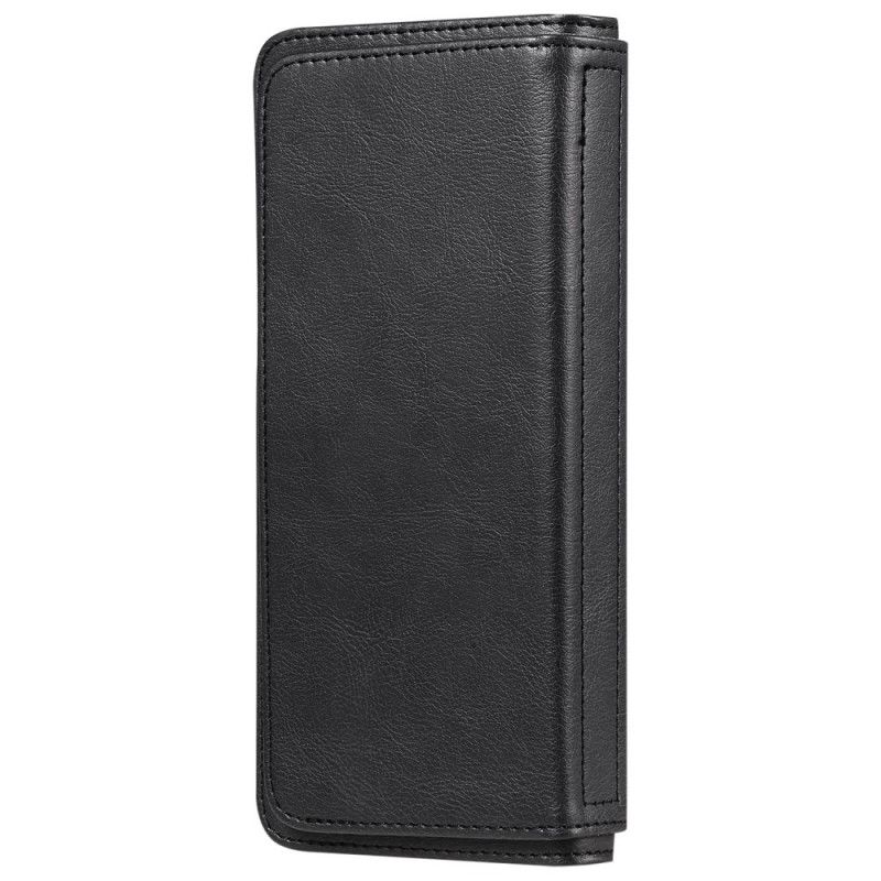 Etui Folio Samsung Galaxy S20 Ultra Granatowy Czarny Wielofunkcyjne Etui Na 10 Kart Etui Ochronne