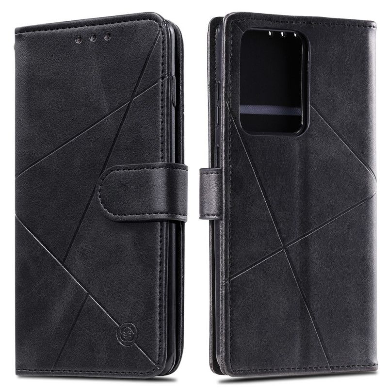 Etui Folio Samsung Galaxy S20 Ultra Zielony Czarny Diamentowa Imitacja Skóry Etui Ochronne