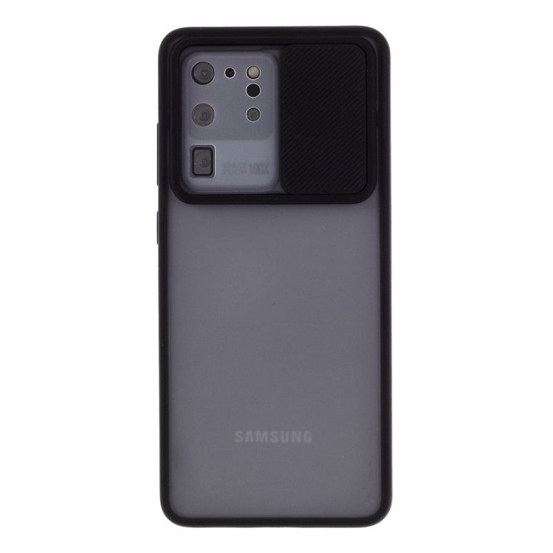 Etui Samsung Galaxy S20 Ultra Czerwony Czarny Hybryda Zabezpiecza Moduł Foto