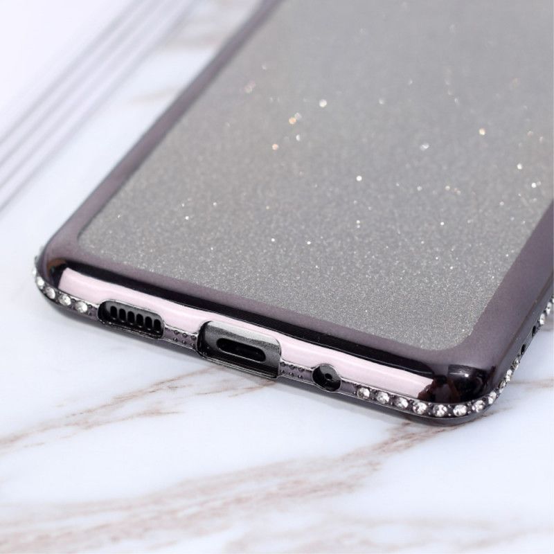 Etui Samsung Galaxy S20 Ultra Fioletowy Czerwony Cekiny I Diamenty